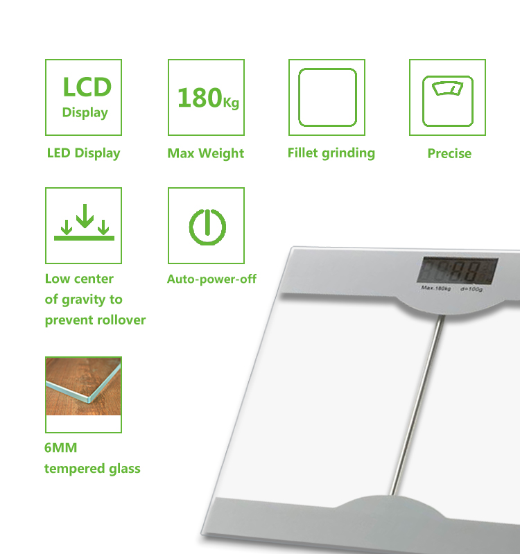 Échelle de poids de capacité de 400 lb