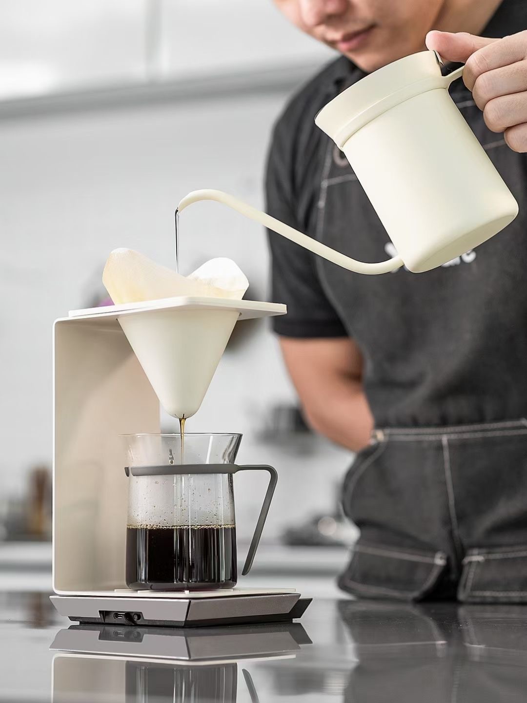 
     Mise à niveau de la fonction de balance à café de 2e génération
    